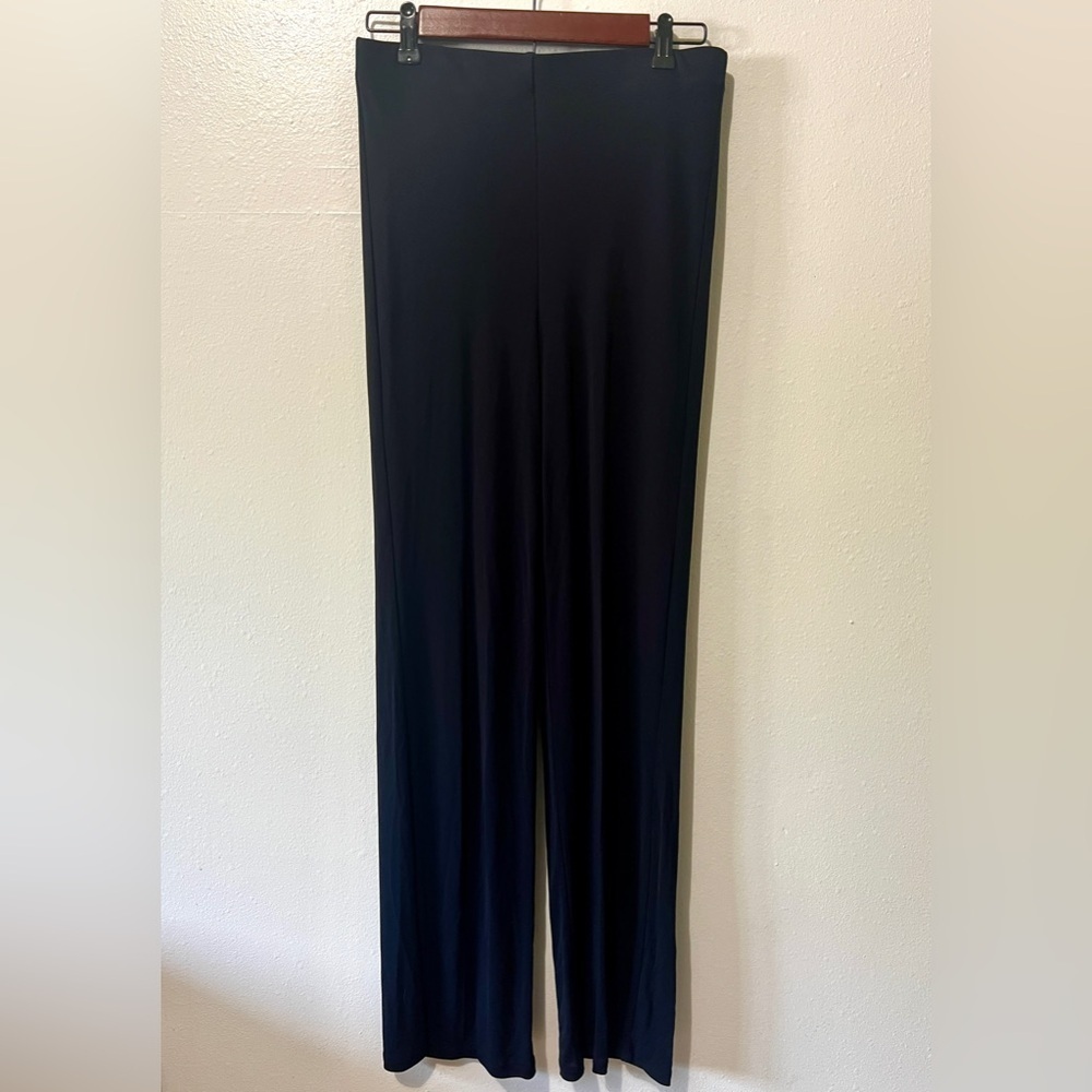 Lauren Ralph Lauren High Waisted Navy Wide Leg Pants - Small (29") - Picture 5 of 11